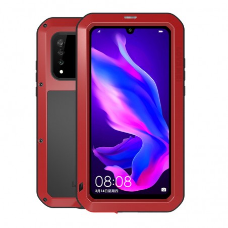 Coque étanche et antichoc Huawei P30 LITE - LOVE MEI France Couleur Rouge