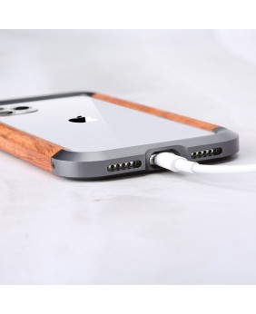 Coque antichoc Luxwood pour iPhone 13 - LOVE MEI France Type iPhone 13 Pro  Max