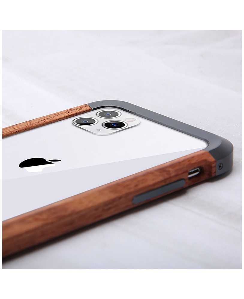Coque Anti-choc SHOCKCASE Pour IPhone 11 Pro Max - Noir Transparent Ultra-fin