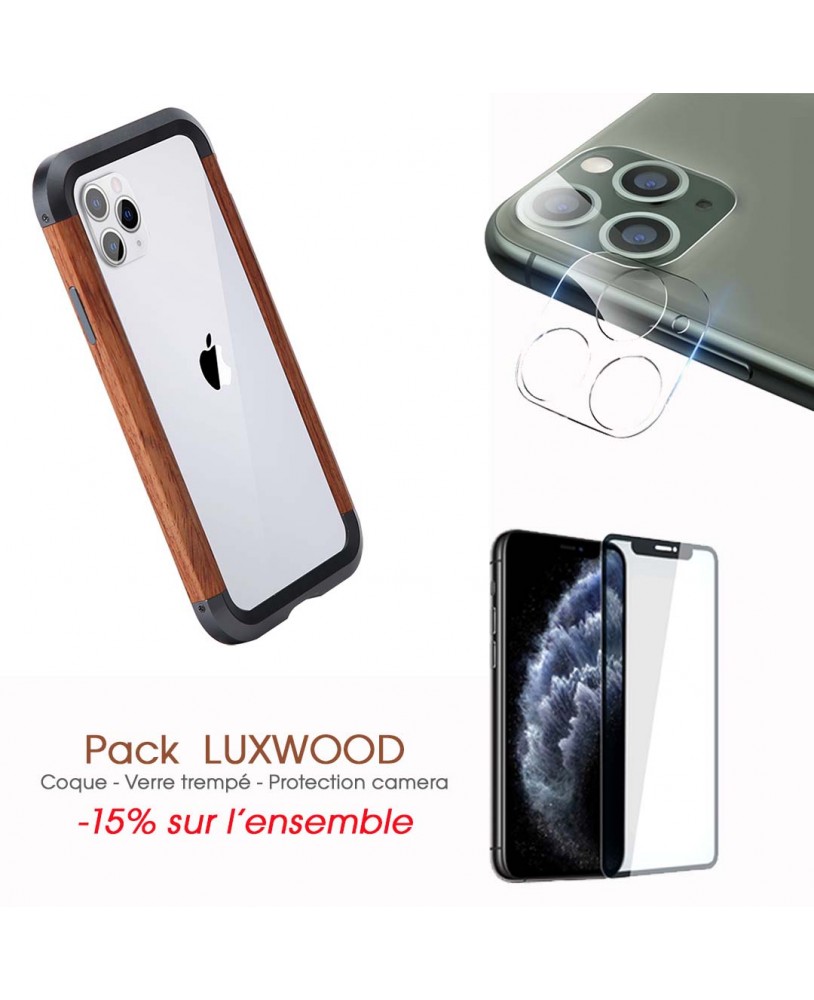 Coque iPhone 11 Antichoc LOVE MEI - Ma Coque La Réunion