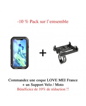 Coque étanche et antichoc Powerful pour iPad 1/2/3 - LOVE MEI France  Couleur Noir