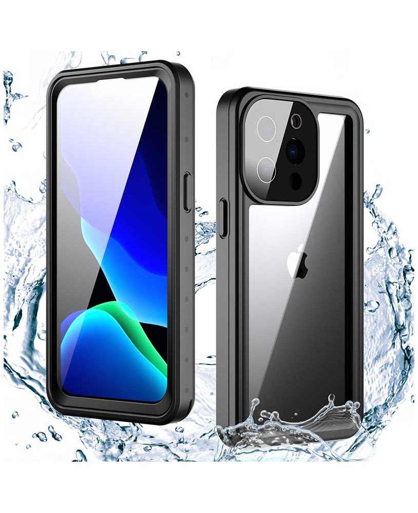 Coque Aluminium Antichoc Robuste Pour IPhone 11 12 13 15 16 17 Pro Max - Protection 360°