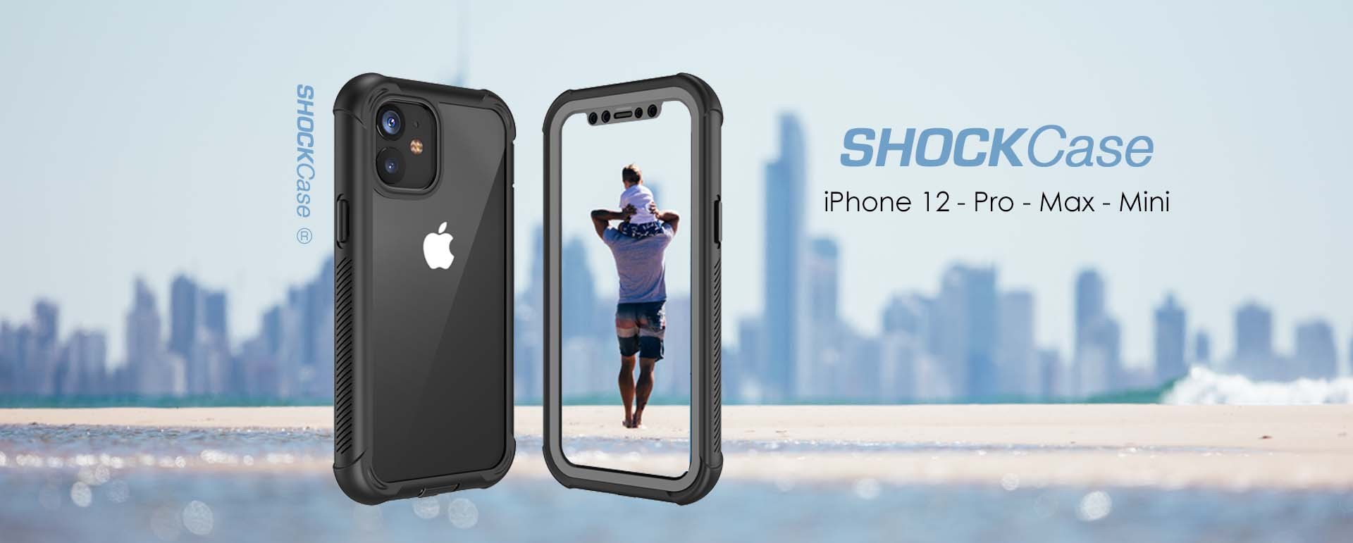 Coque IPhone étanche Et Antichoc Life - Modèles 11 à 16 Pro Max - Protection Totale écran Inclus